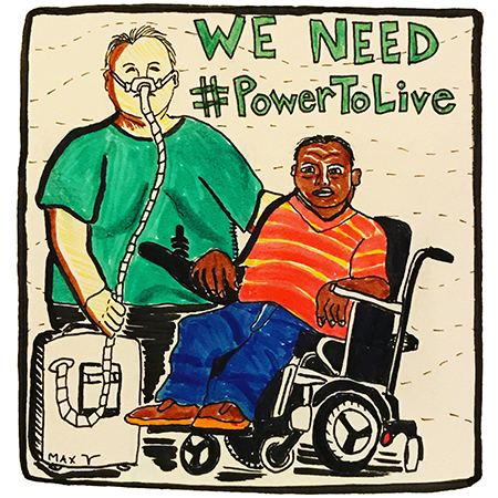 We need #PowerToLive drawing